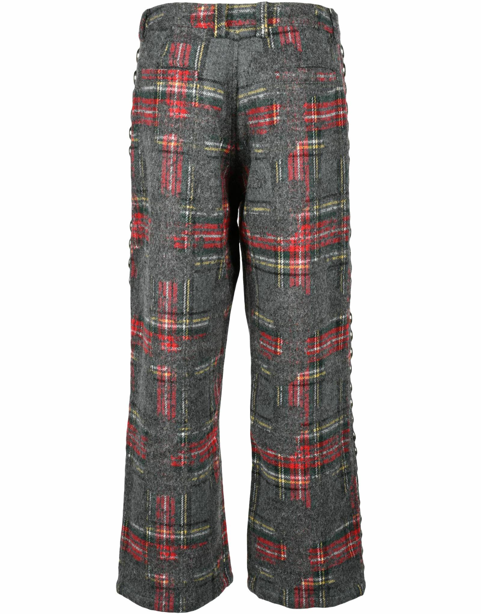 Vaquera Women's Gray/Red Pants 27 IT at FORZIERI