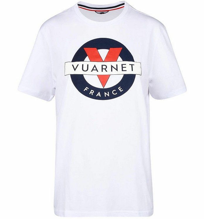Men's White T-Shirt - Vuarnet