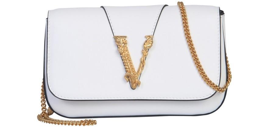Versace Virtus Shoulder Bag at FORZIERI
