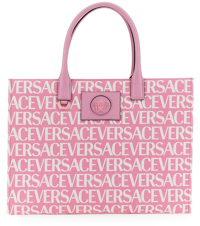 Versace Allover "I Love You" Shopper - Versace
