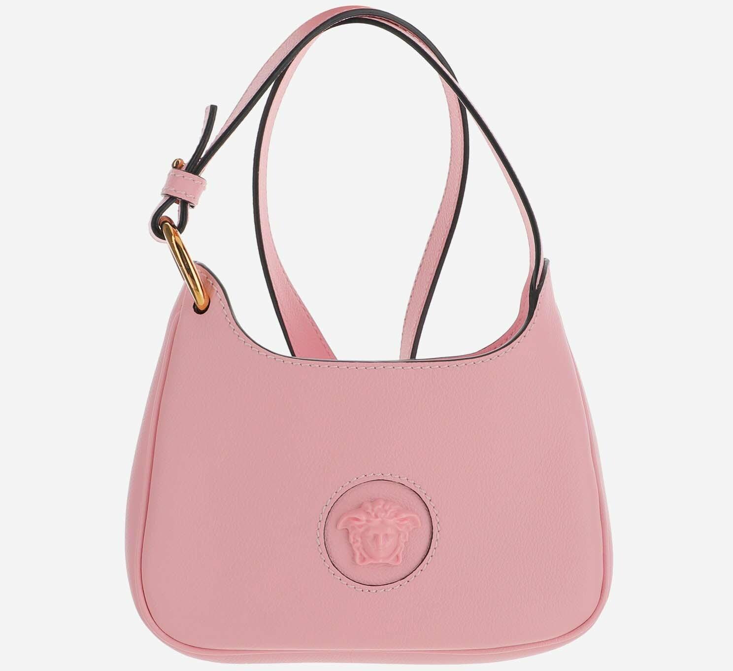Womens La Medusa Bag  Versace La Medusa Shoulder Bag Pink ~ Aniwaya Wood