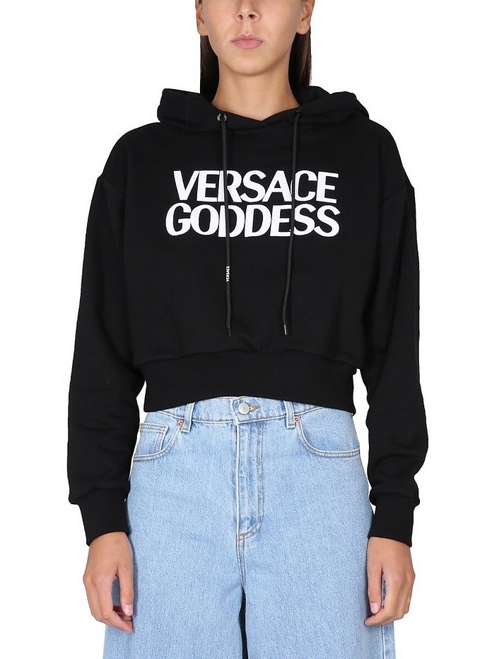 Cropped Sweatshirt - Versace