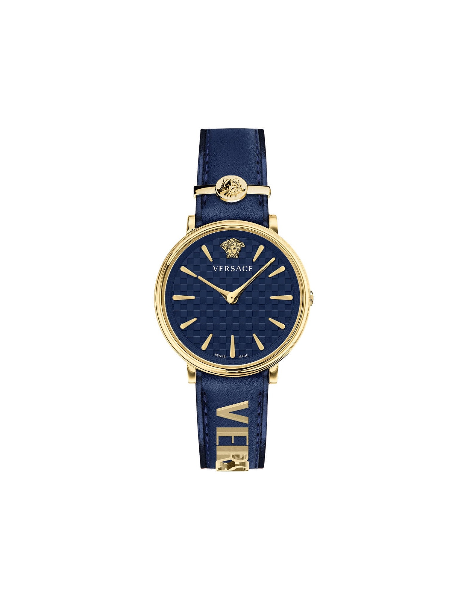 Versace Designer Women's Watches Women's Quartz Analogue Watch In Gold