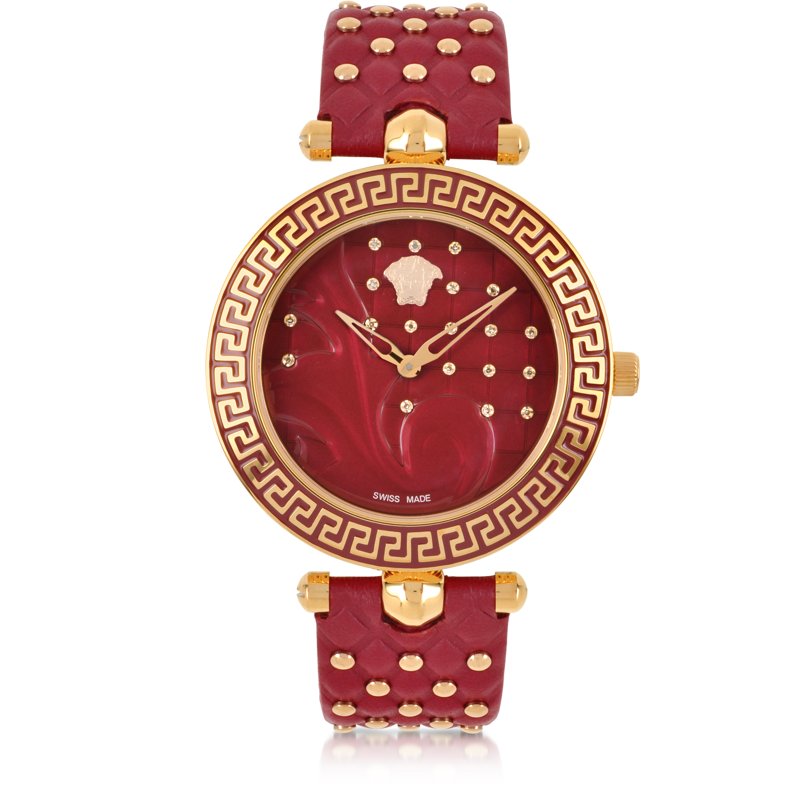 versace red watch