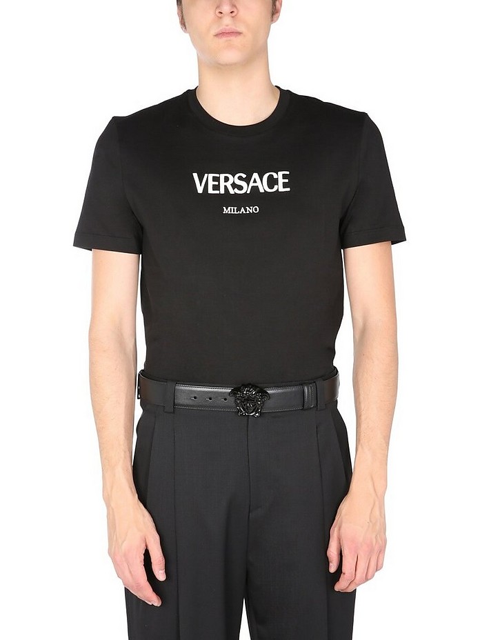 Crew Neck T-Shirt - Versace