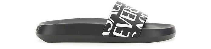 Sandal With Logo - Versace