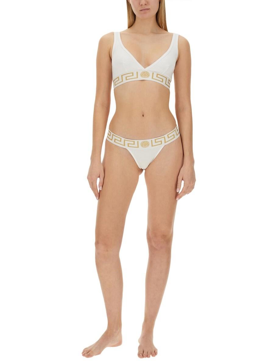 Versace Thong With Greca 1 at FORZIERI Canada