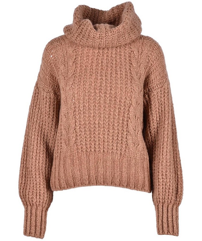 Women's Camel Sweater - Vanessa Scott