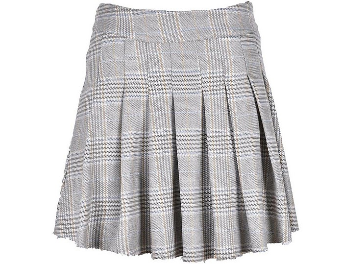 Women's Beige Skirt - Vanessa Scott