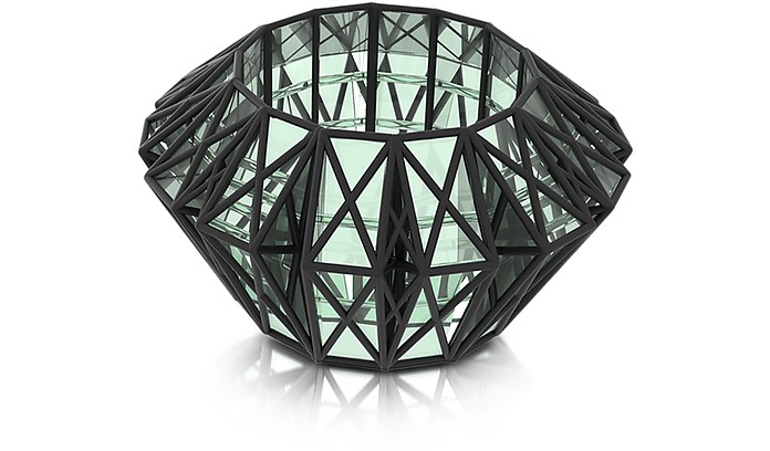 Translucent Glass Cage Cuff - Vojd Studios