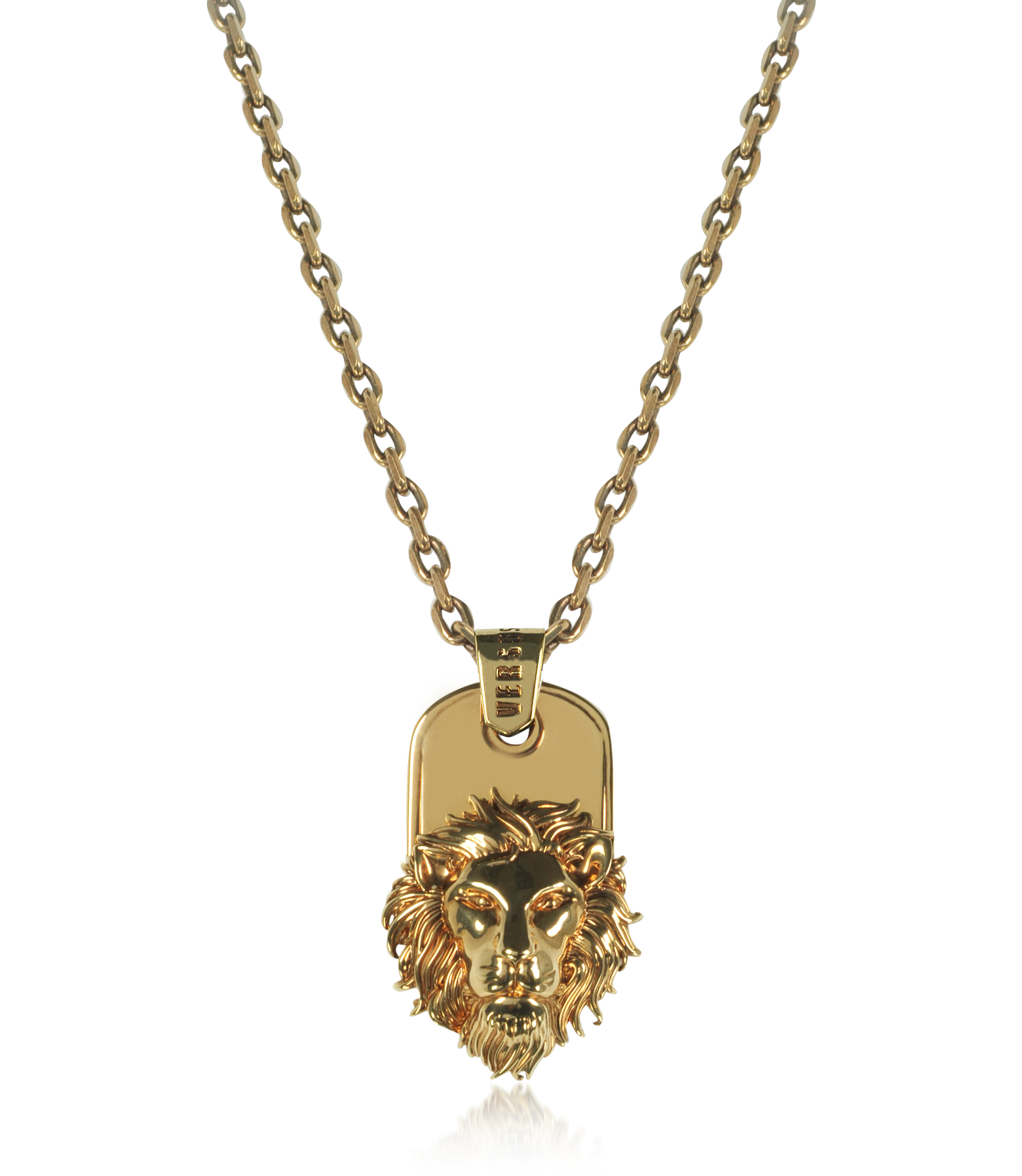 versace necklace lion