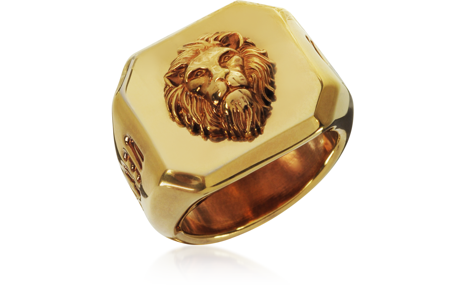 versus versace ring lion