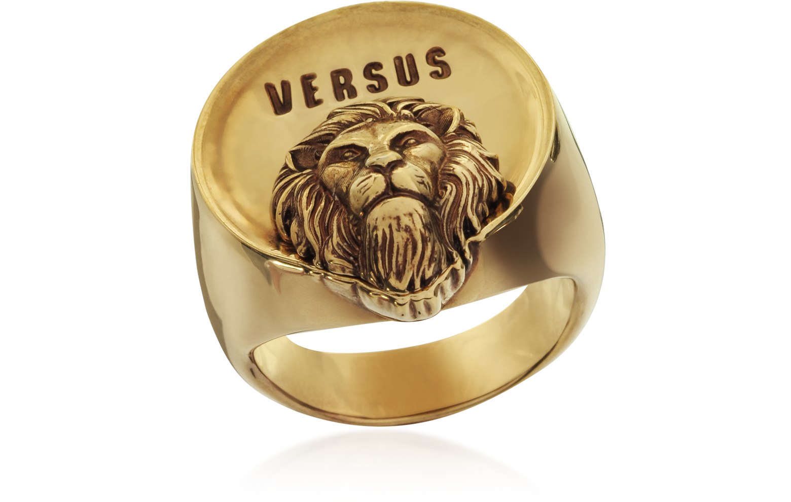 versus versace ring lion