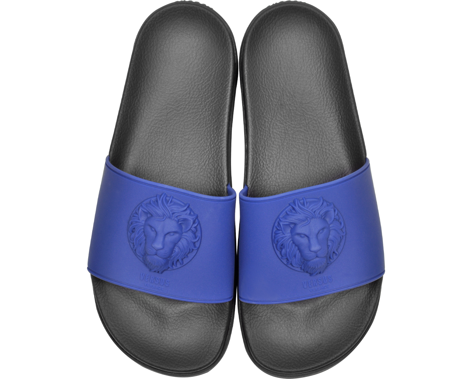 versace blue sandals
