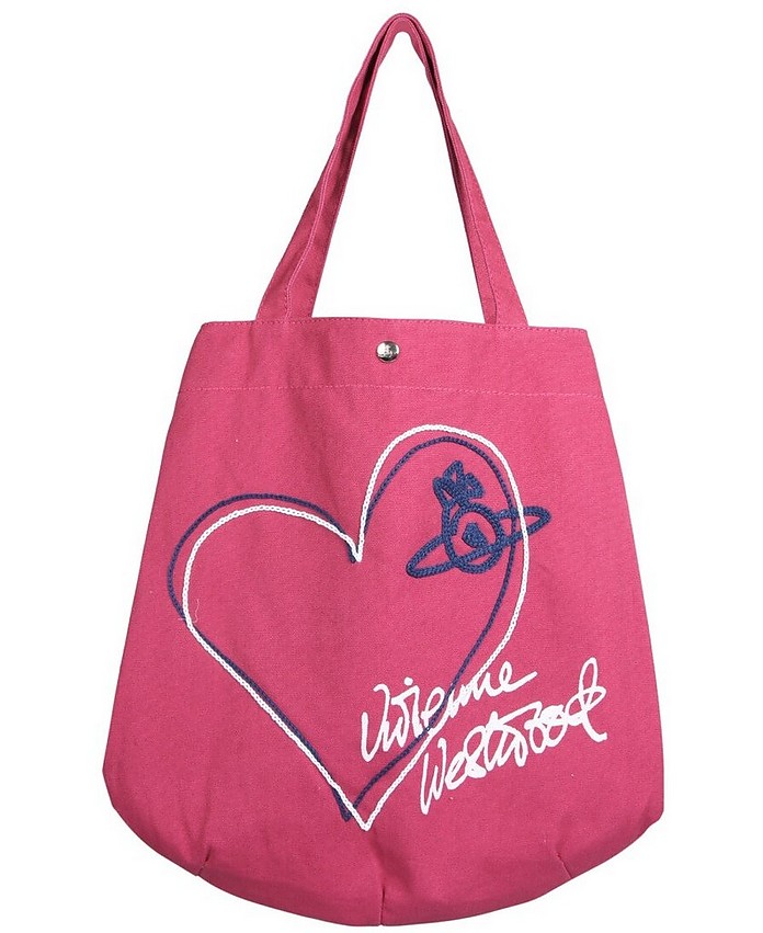 vivienne westwood heart bag pink