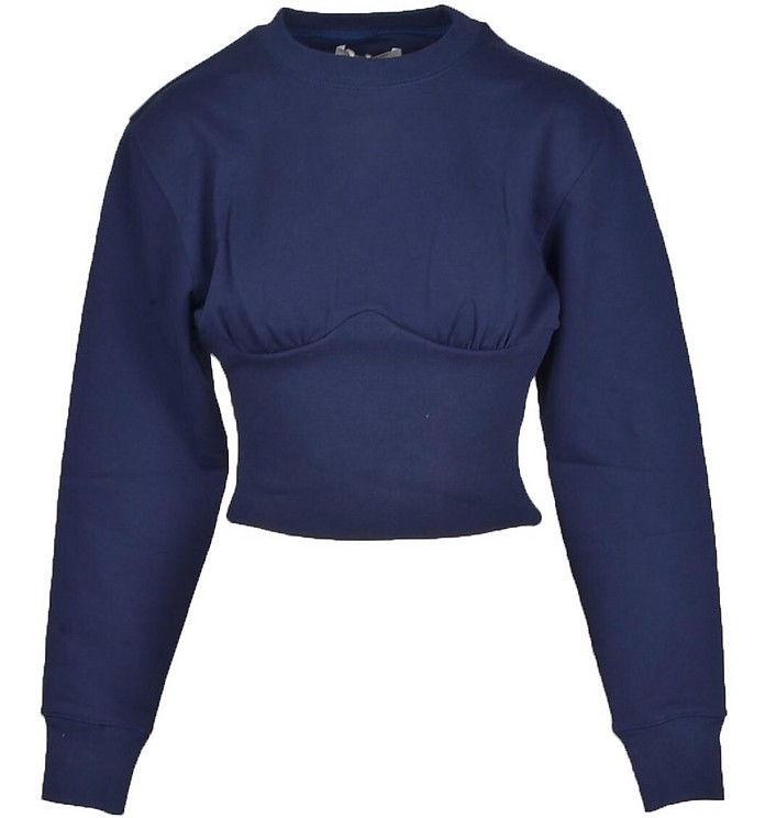Women's Blue Sweatshirt - Vivienne Westwood