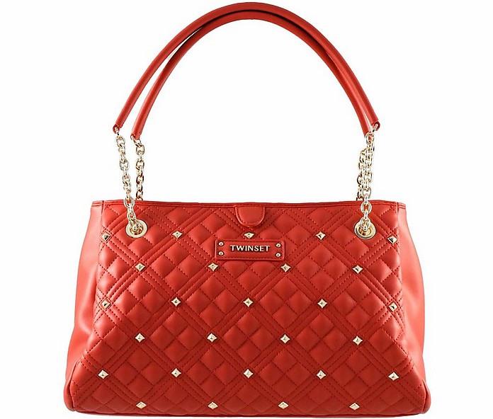 Women's Red Handbag - TWIN SET