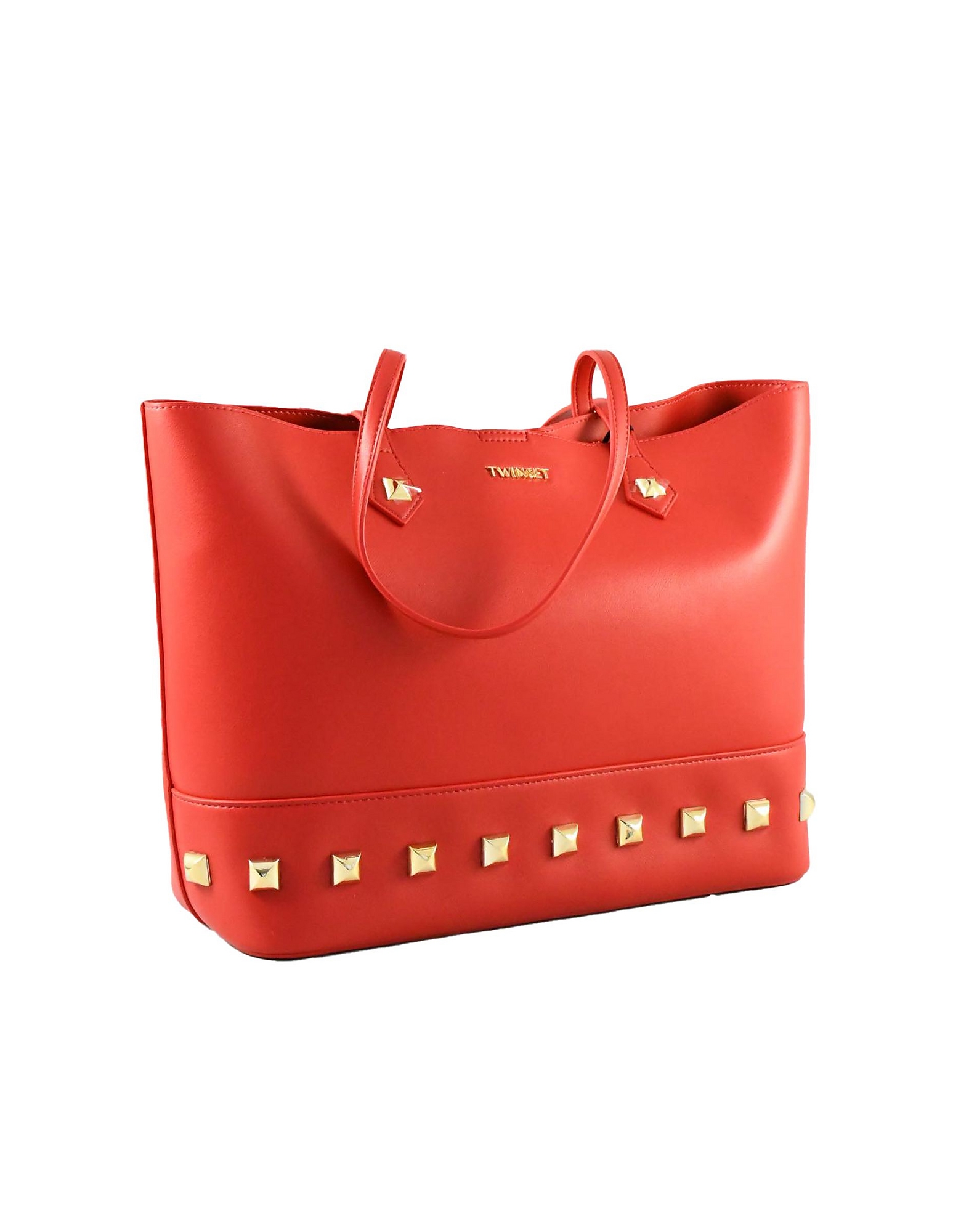 Twinset Womens Red Handbag In Rouge