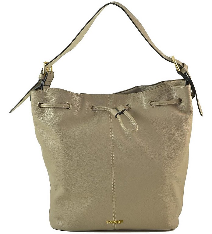 Women's Beige Handbag - TWIN SET