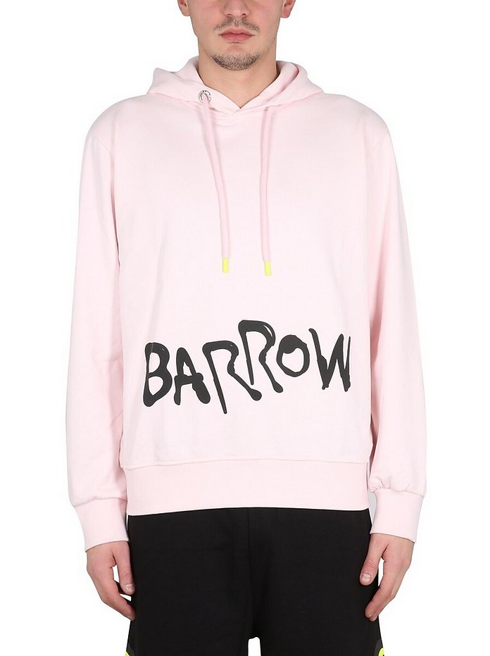 Sweatshirt With Logo Print - BARROW'S