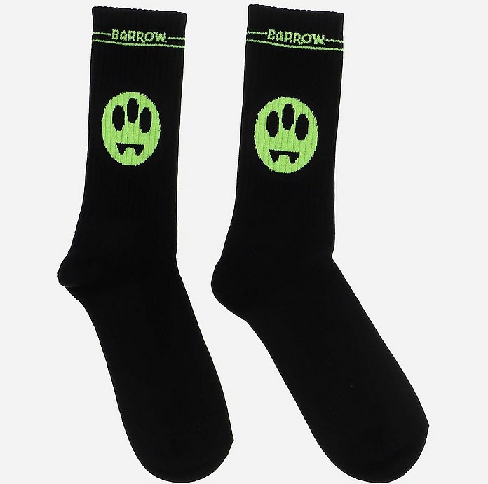 Black Logo Socks - BARROW'S