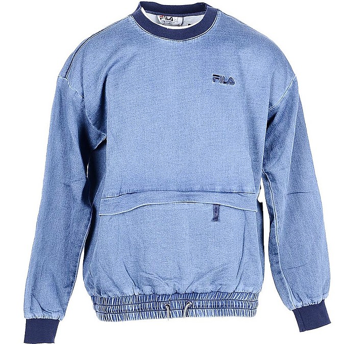 Men's Blue Sweatshirt - FILA
