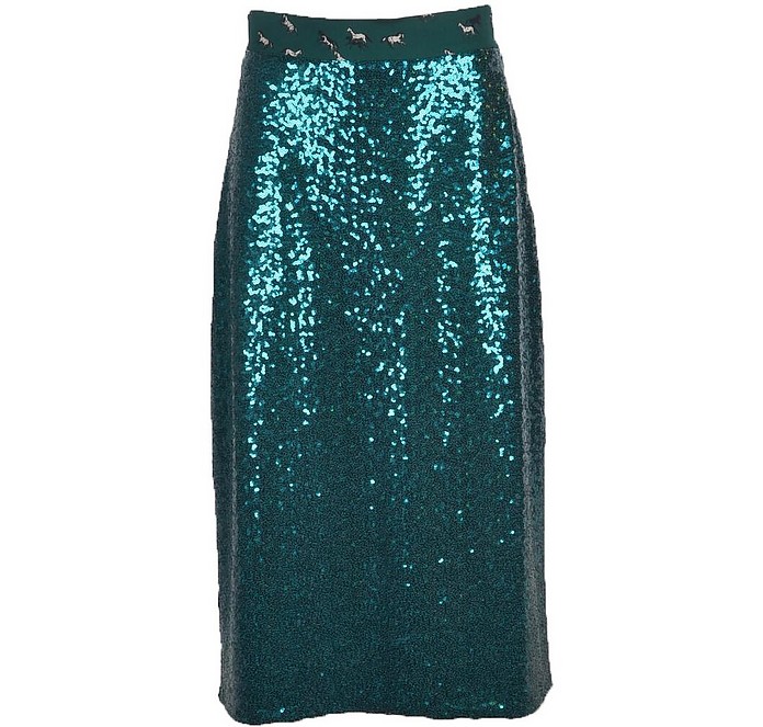 Women's Green Skirt - Altea