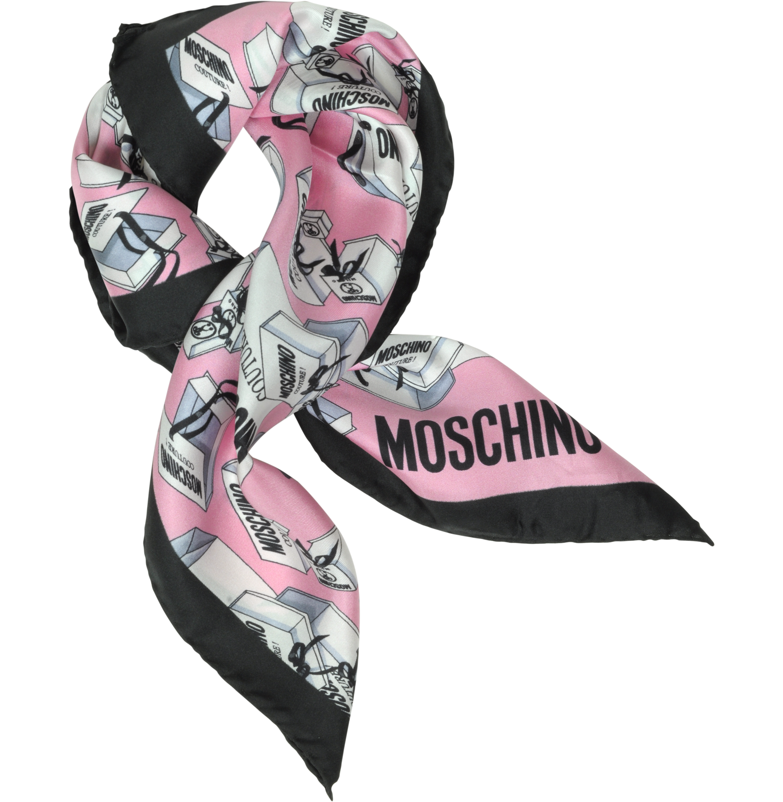 Moschino Pink Moschino Couture Print 