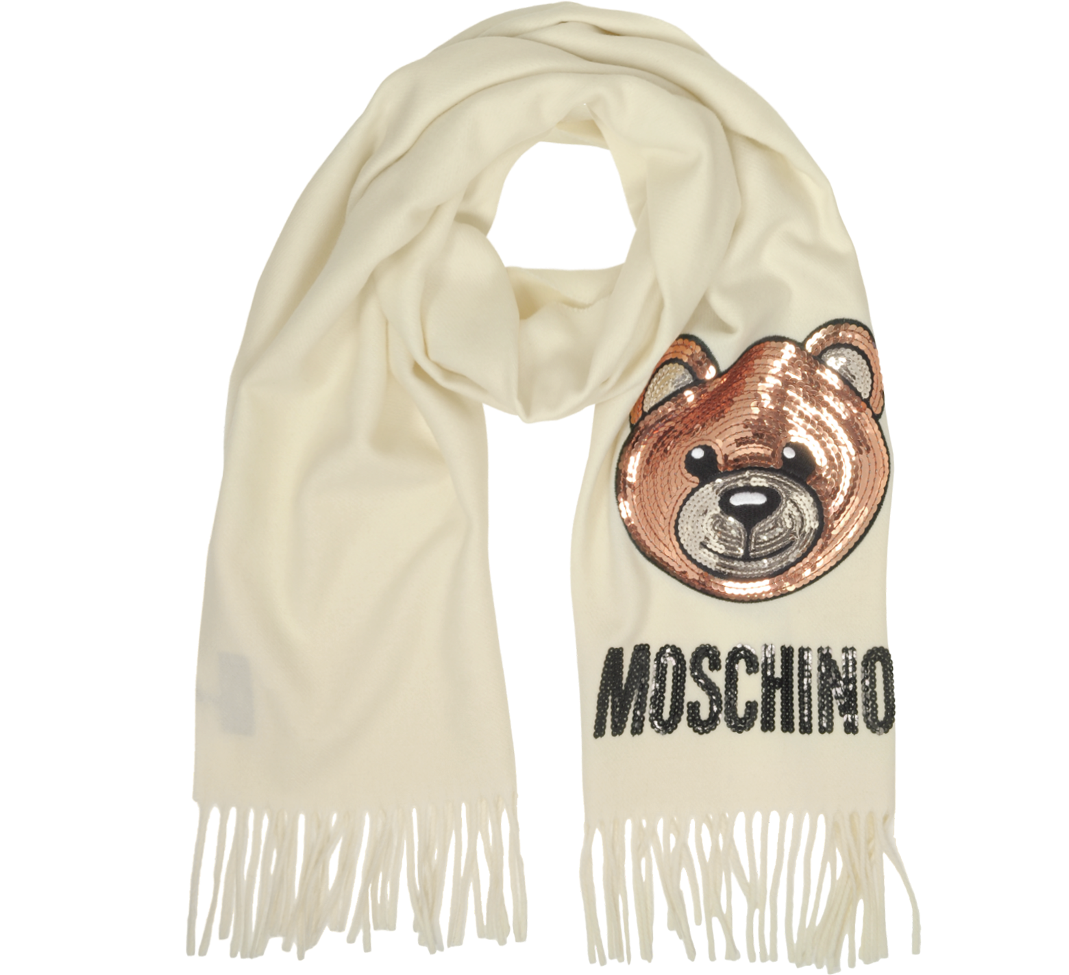 moschino scarf teddy bear
