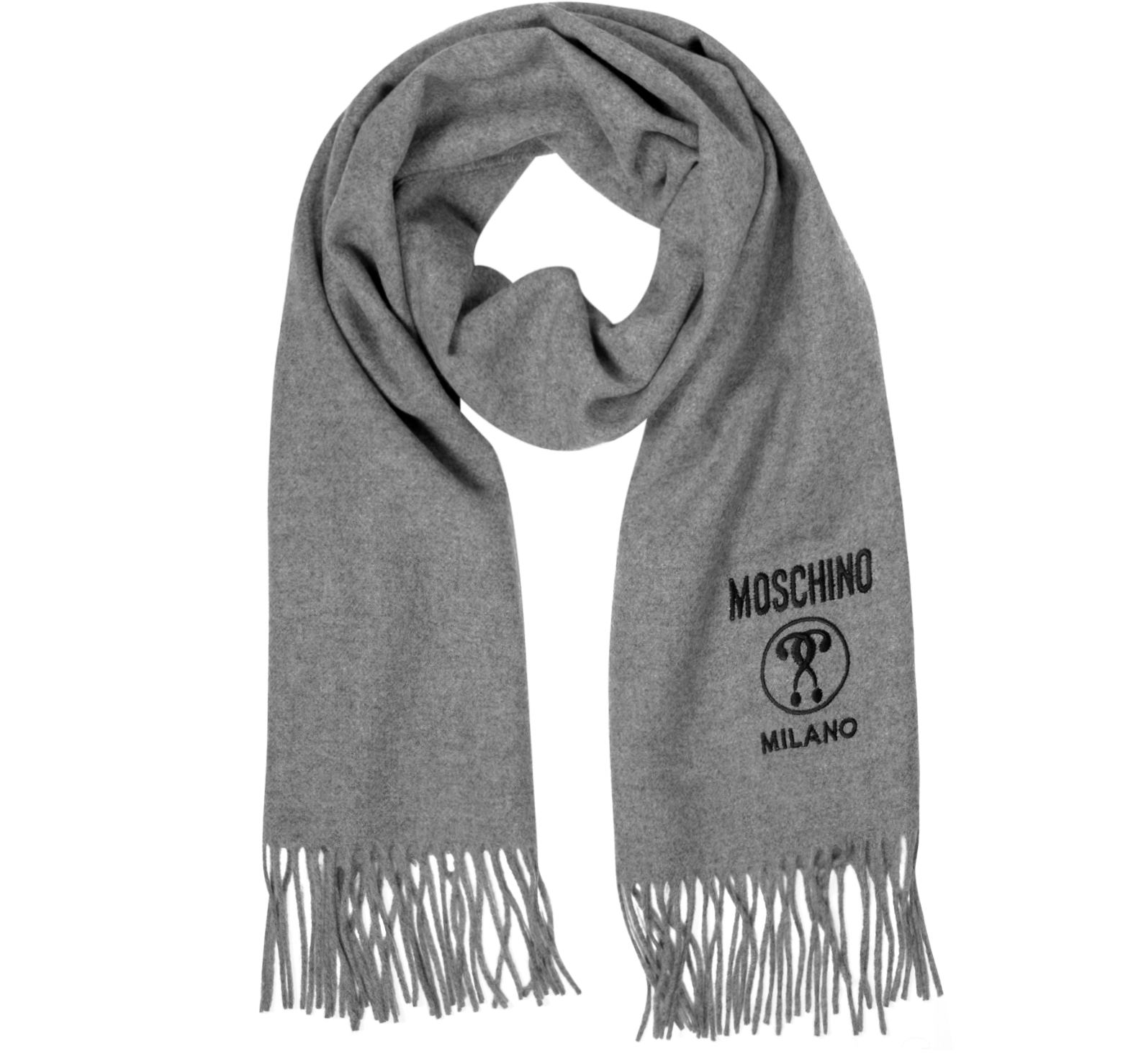 moschino milano scarf