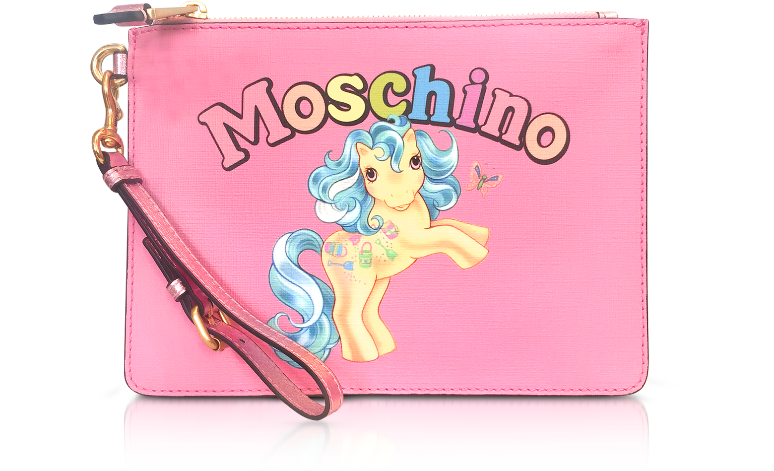 Moschino My Little Pony Pink Clutch w 