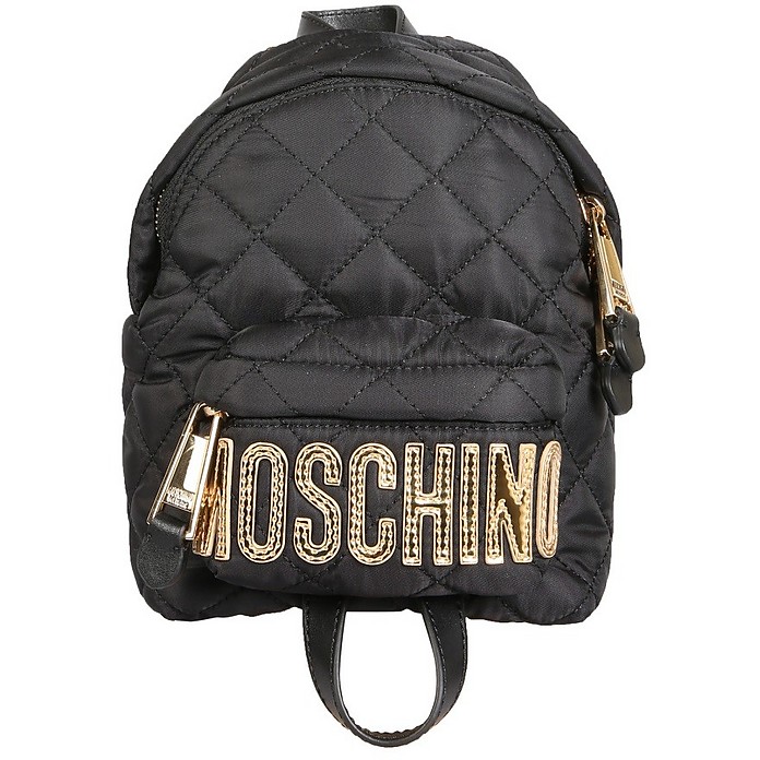Backpack With Logo - Moschino