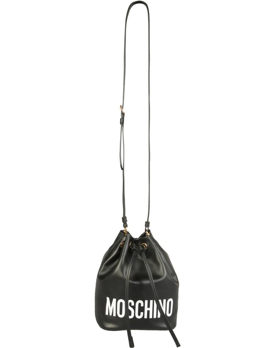 Moschino Bucket Bag With Logo at FORZIERI