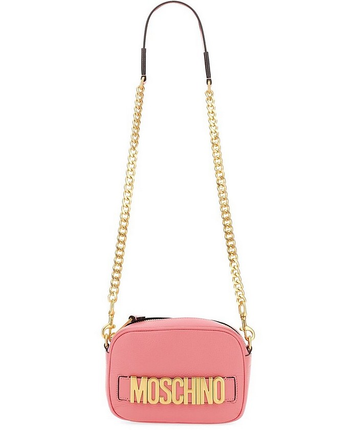 Shoulder Bag With Logo - Moschino