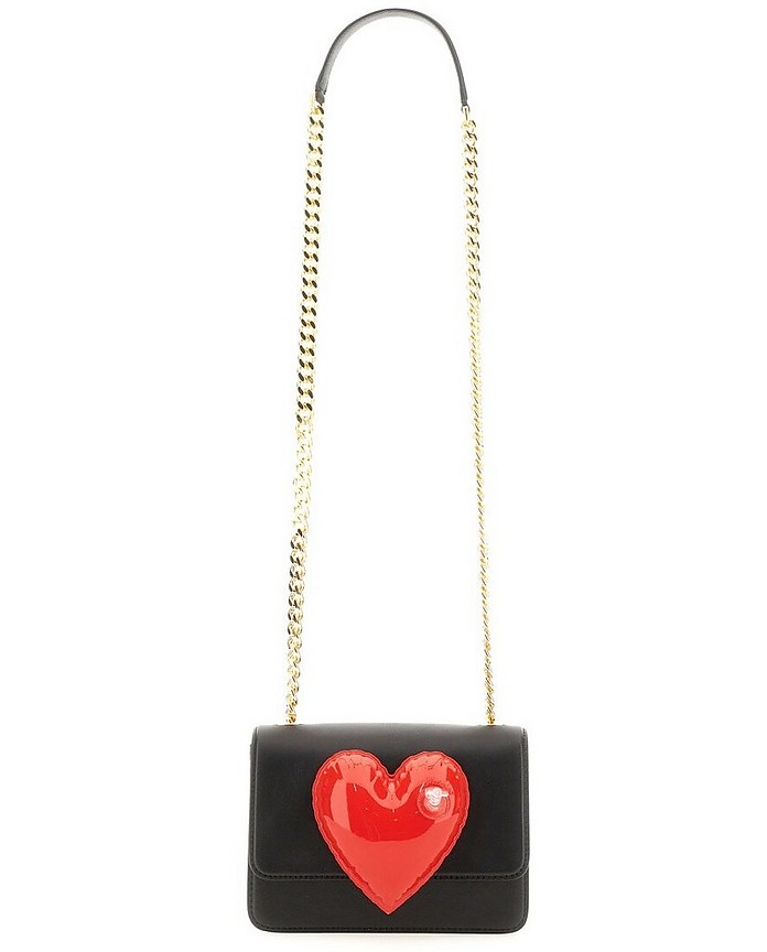 Inflatable Heart Shoulder Bag - Moschino