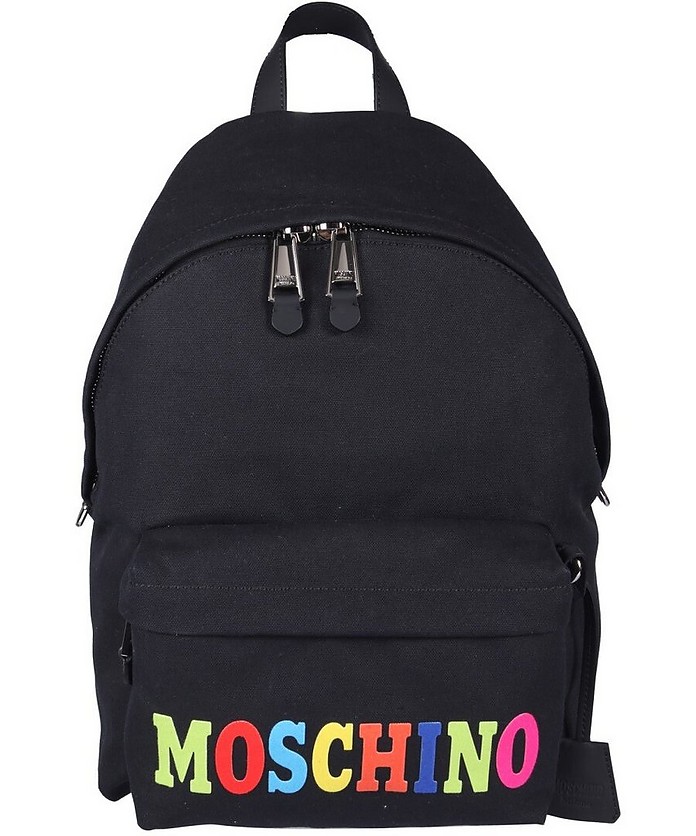 Canvas Backpack - Moschino / モスキーノ