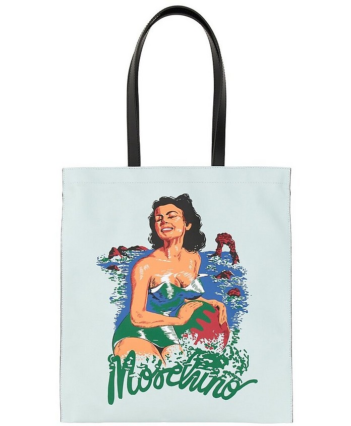 Hawaiian Print Tote Bag - Moschino / モスキーノ