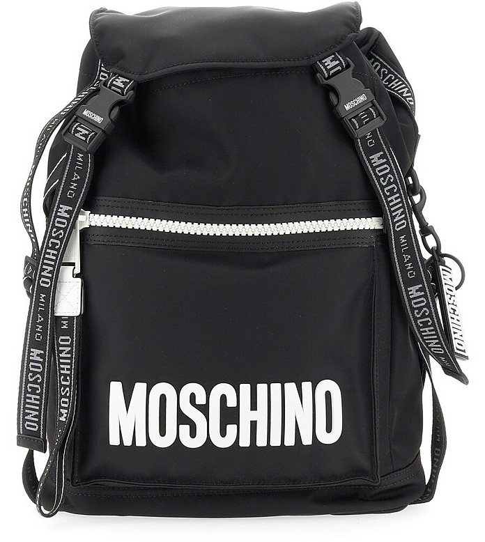 Backpack With Logo - Moschino