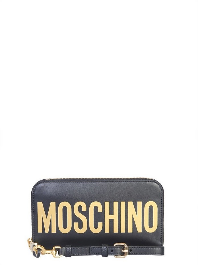 Long Wallet With Maxi Logo - Moschino Ħ˹ŵ