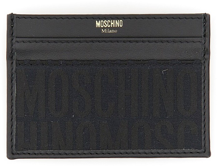 Monogram Card Holder - Moschino
