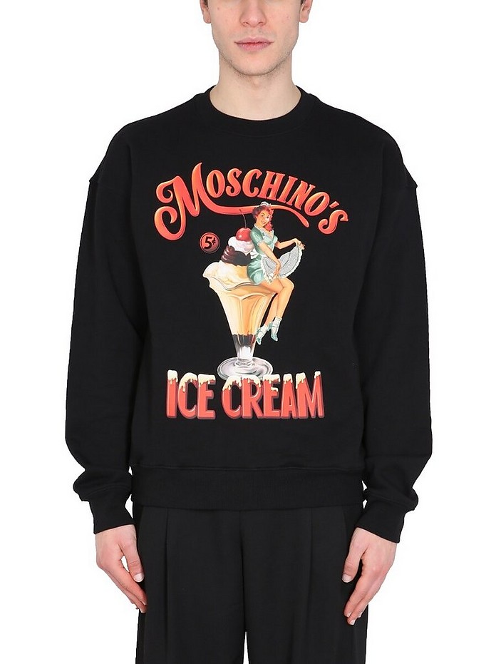 "Ice Cream" Sweatshirt - Moschino