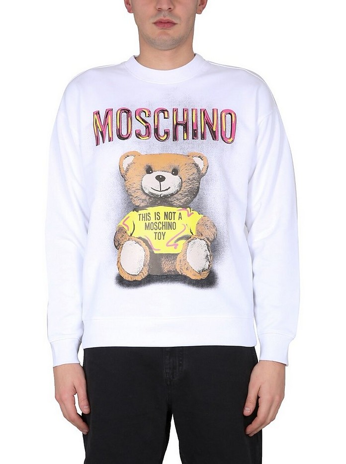 Teddy Print Sweatshirt - Moschino
