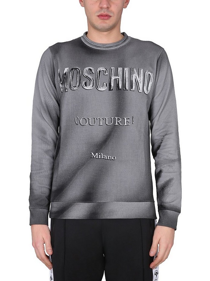 Crewneck Sweatshirt With Logo - Moschino