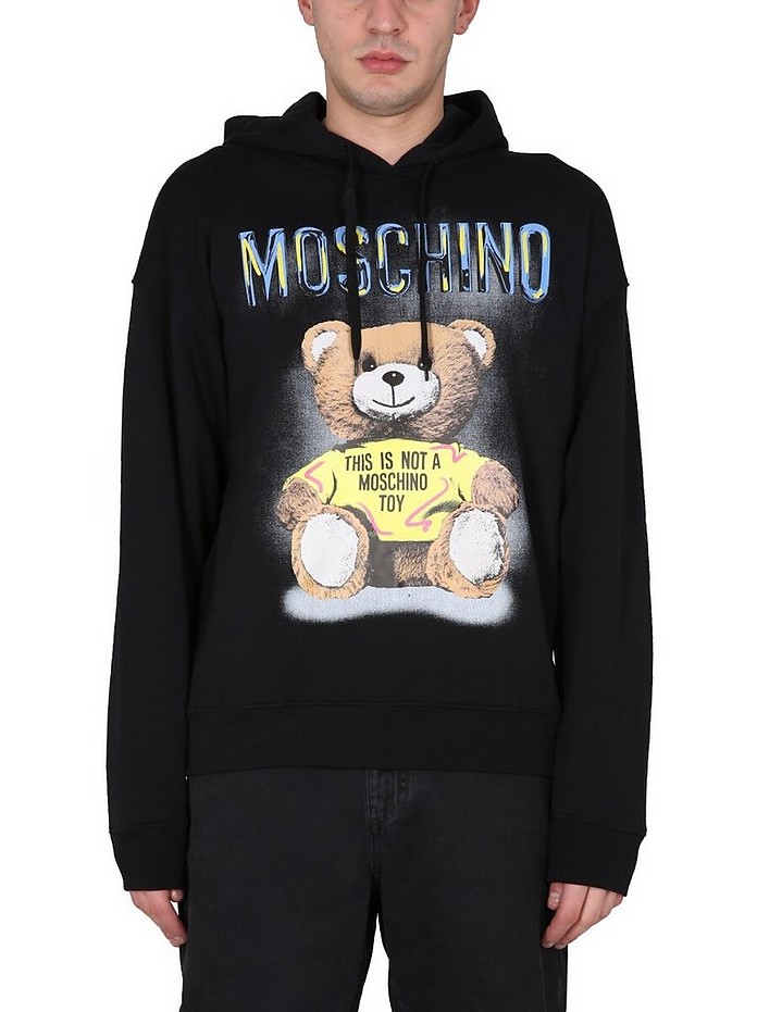 Teddy Print Sweatshirt - Moschino