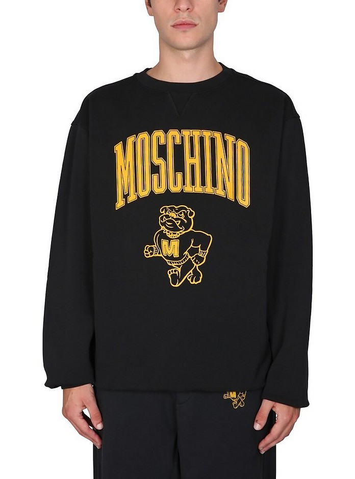 Sweater w/ Logo - Moschino