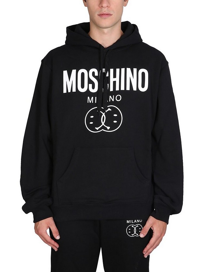 Sweatshirt w/ Logo - Moschino
