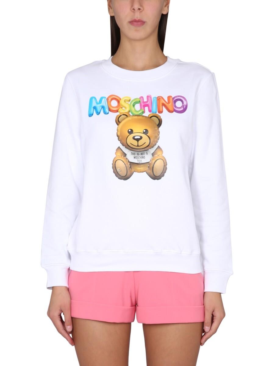 Moschino Teddy Bear Sweatshirt 38 IT at FORZIERI