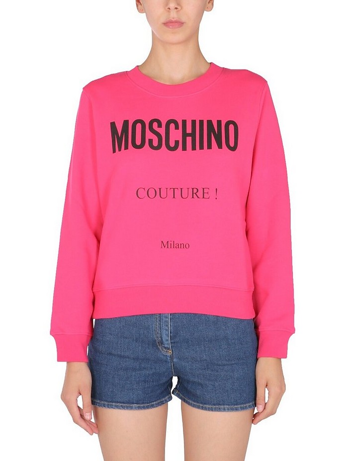 Sweatshirt With Logo - Moschino