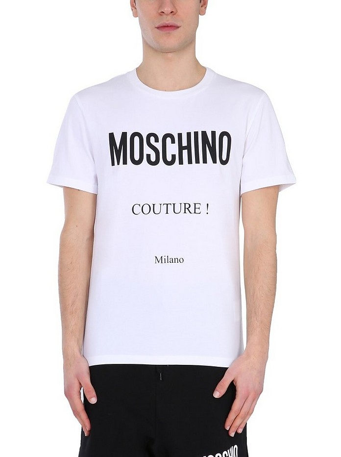 Crew Neck T-Shirt - Moschino