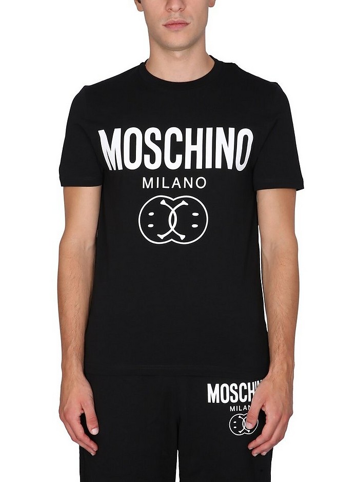 T-Shirt w/ Logo - Moschino